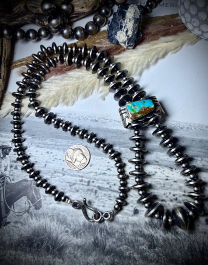 Flip Side Graduated Saucer "Jacla" Style Necklace