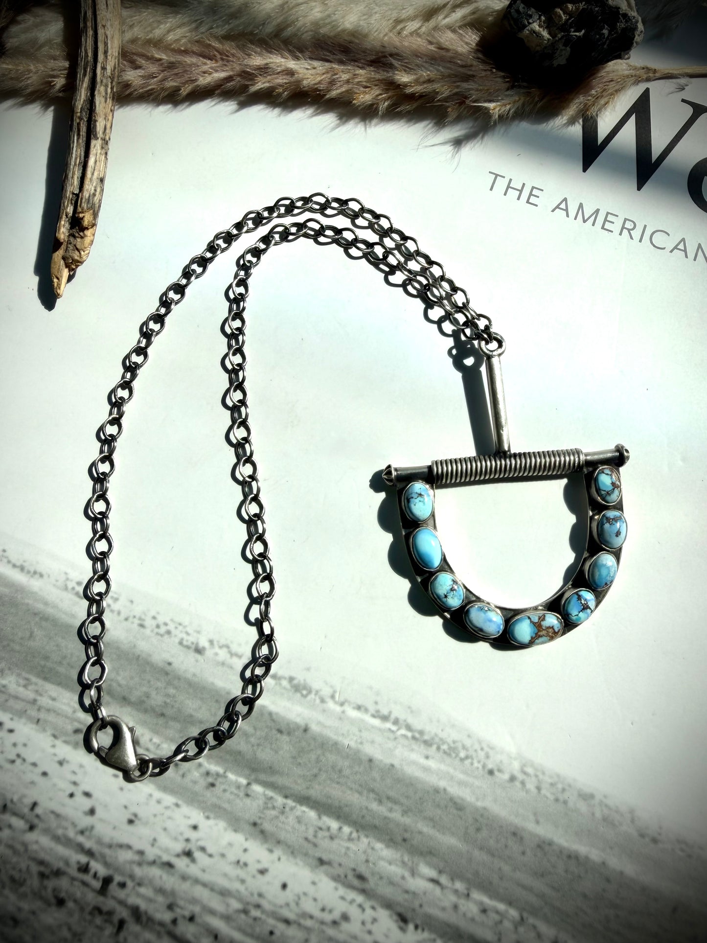 Golden Hills Bit Necklace