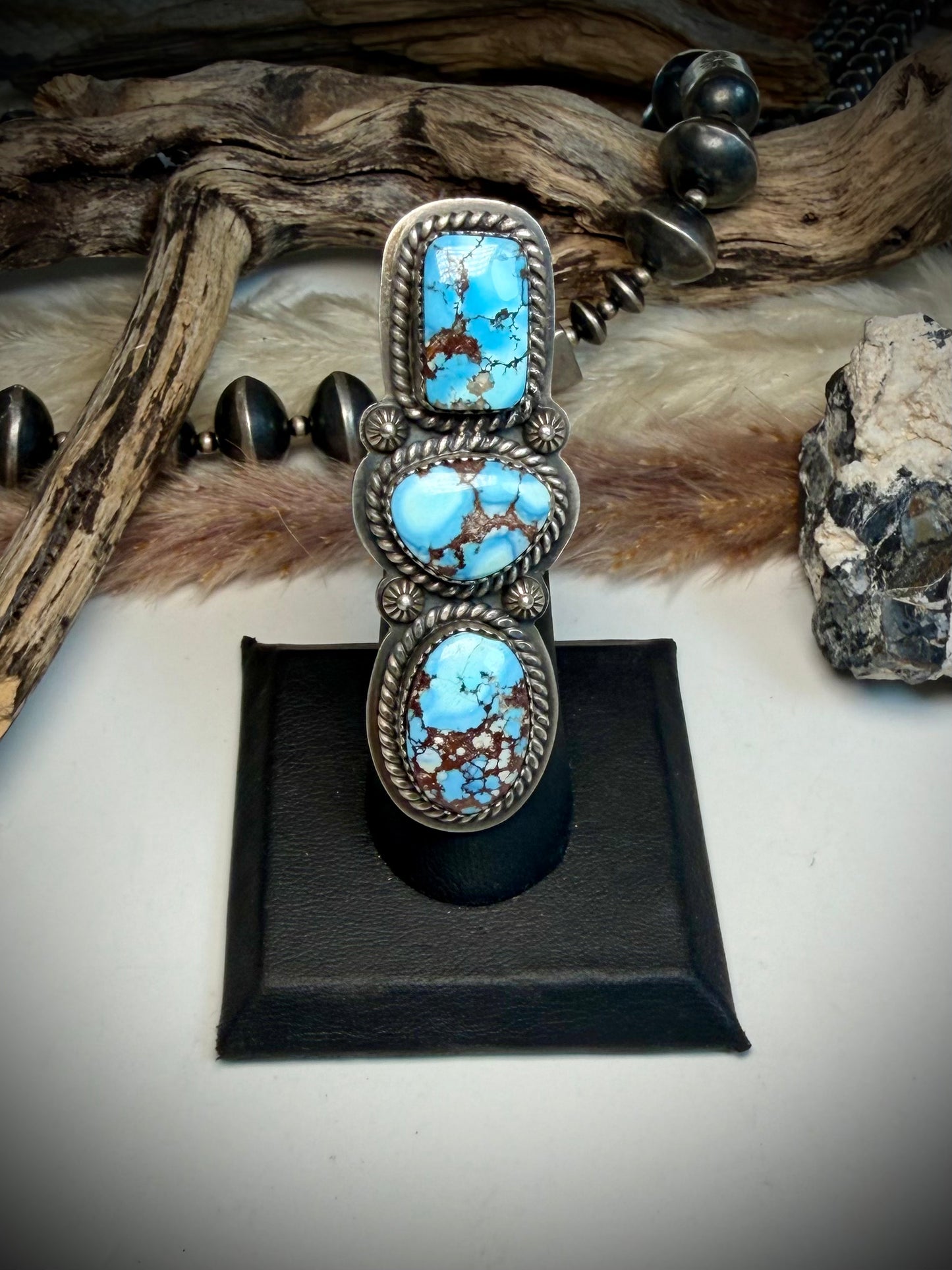 Adjustable Golden Hills Ring