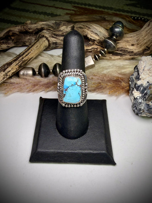 Golden Hills Turquoise Ring- Size 7