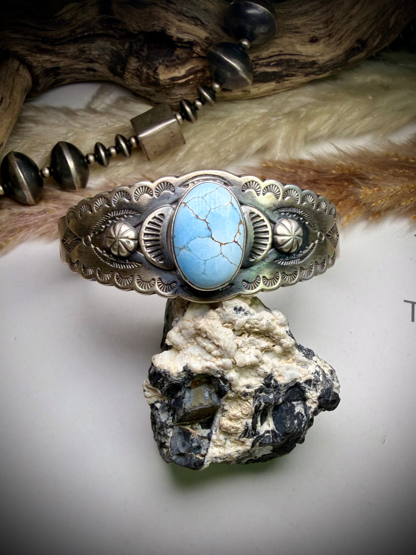 Crossed Arrows Golden Hills Cuff