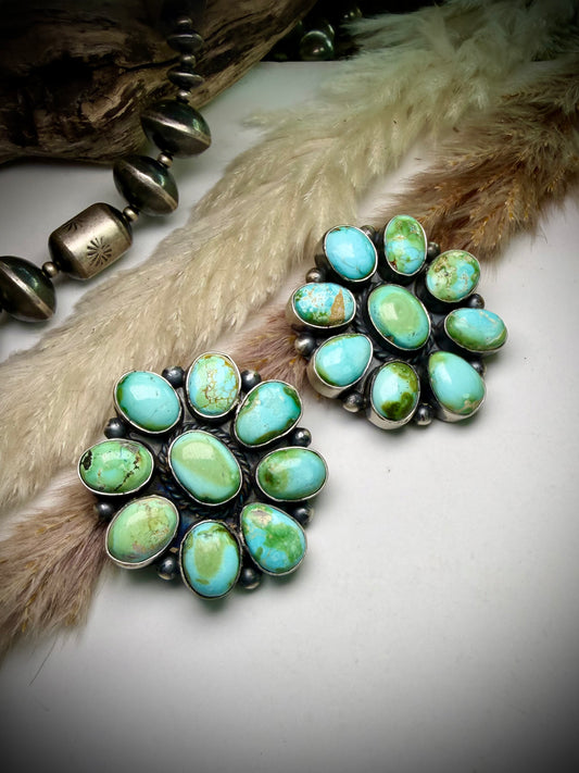 Letricia Largo Sonoran Gold Cluster Earrings