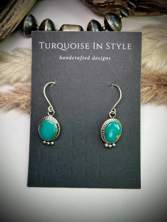 Sonoran Gem Turquoise Dangle Earrings