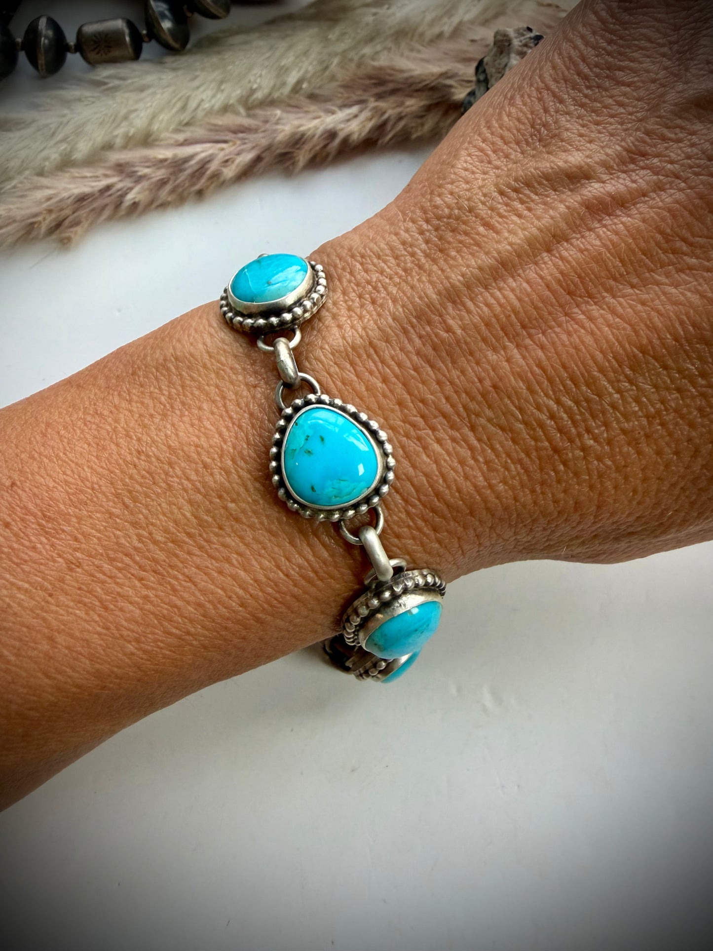 Sonoran Gem Link Bracelet by Kathleen Livingston