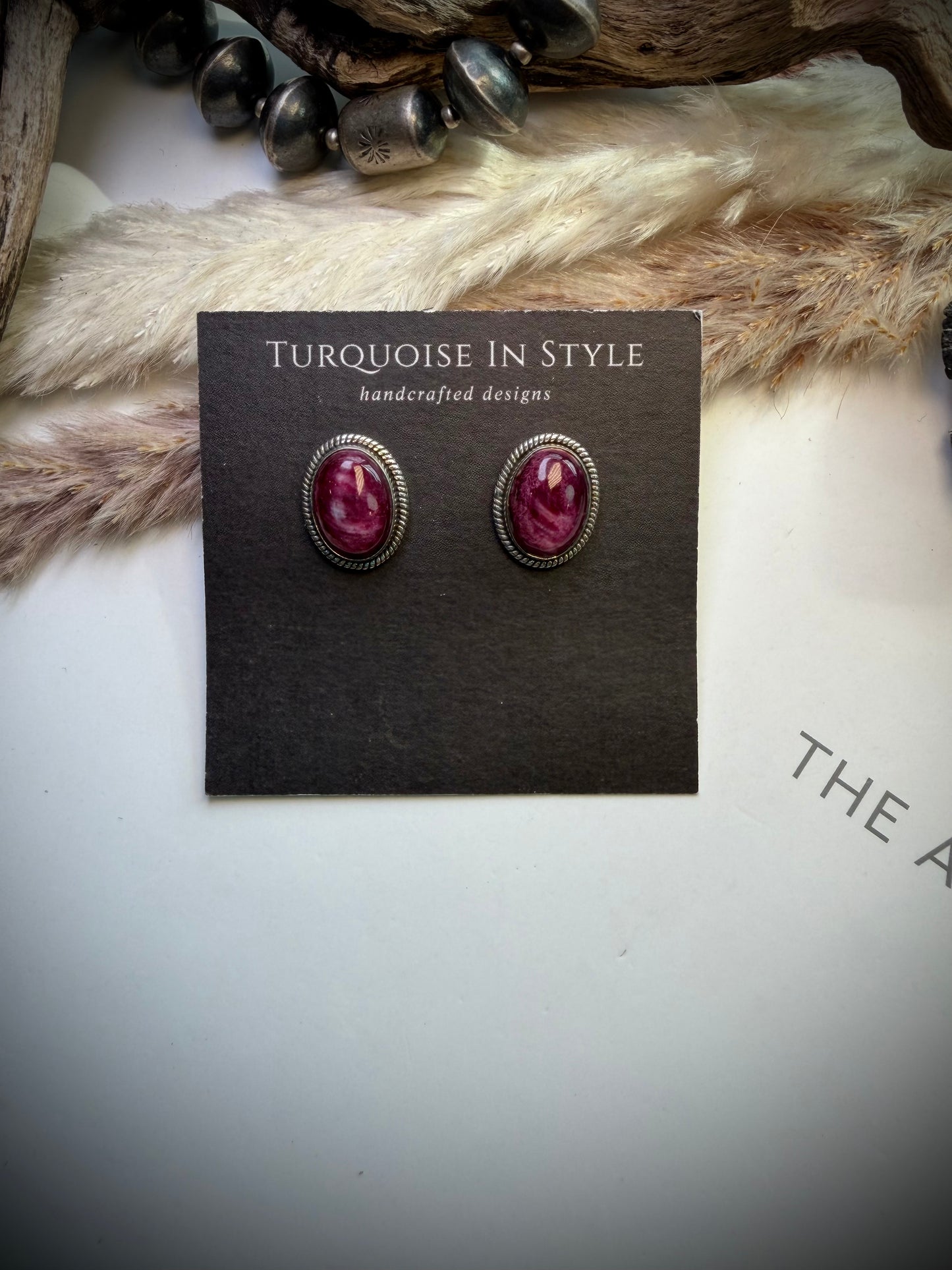 Purple Spiny Studs