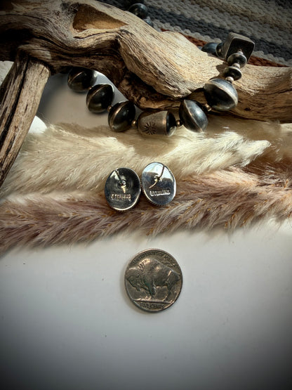 Purple Spiny Studs