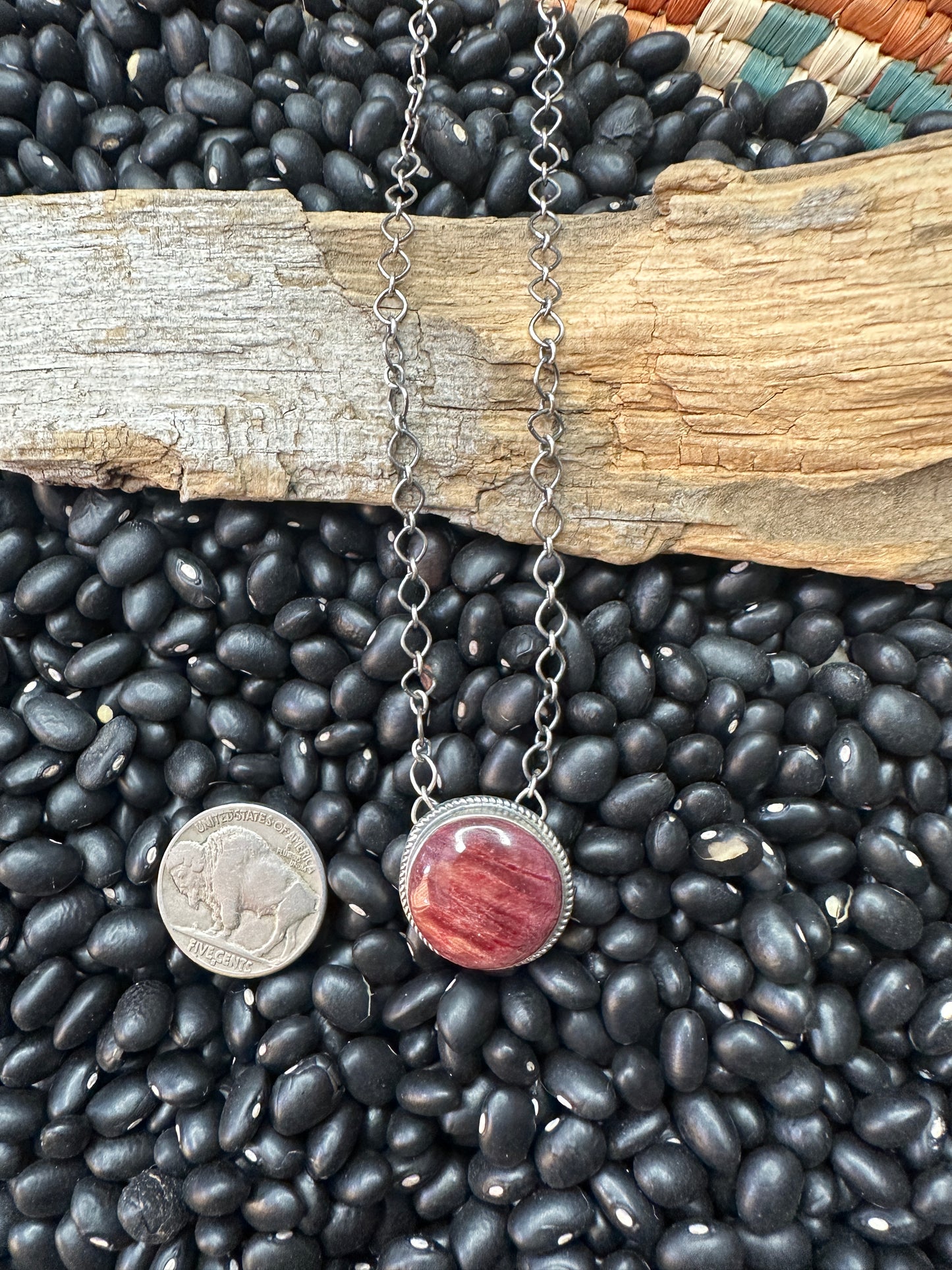 Purple Spiny Necklace