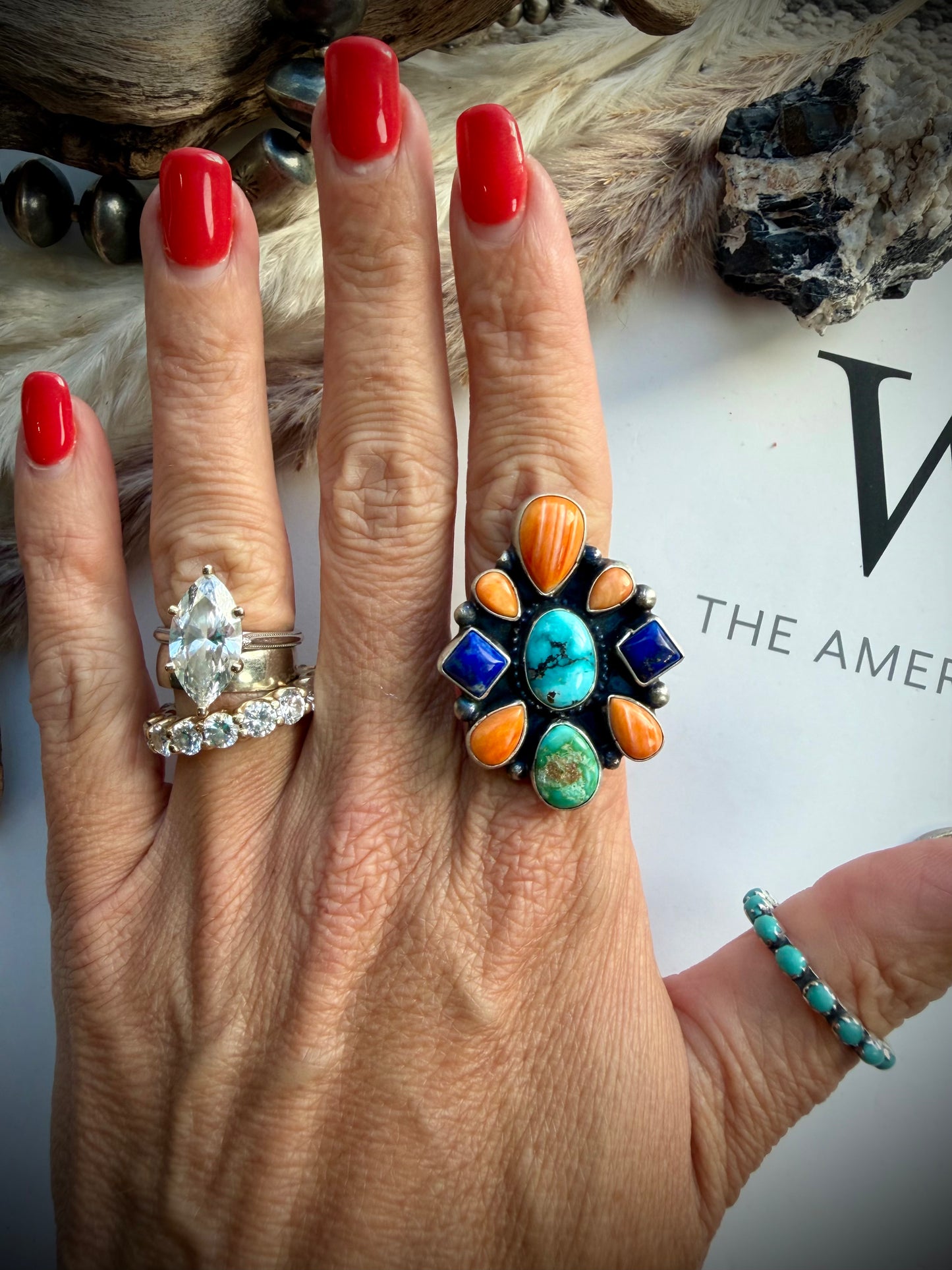 Sheila Becenti Ring- Adjustable