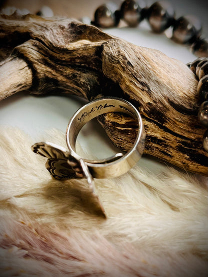 Adjustable Butterfly Ring