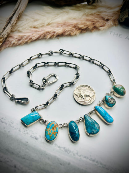 Christie Brinkley Necklace- Blues
