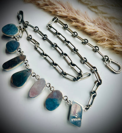 Christie Brinkley Necklace- Blues
