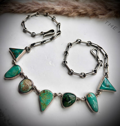 Christie Brinkley Necklace- Greens