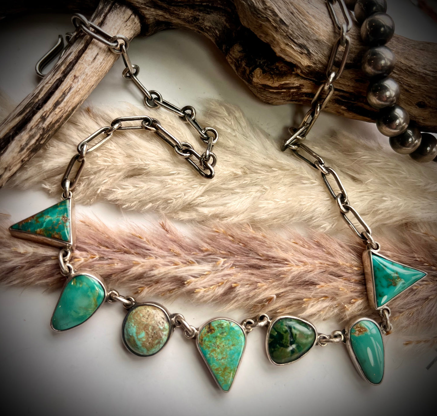 Christie Brinkley Necklace- Greens