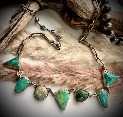 Christie Brinkley Necklace- Greens