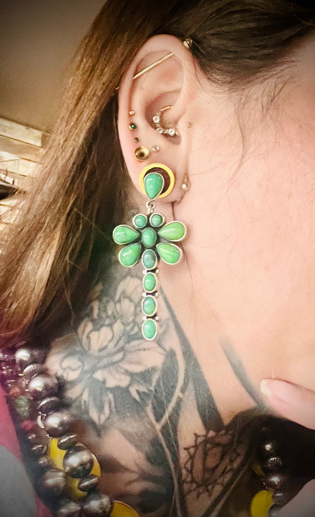 Federico Carico Lake Dragonfly Earrings