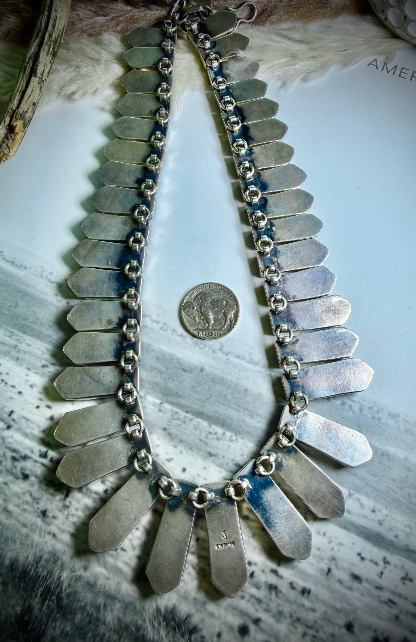 Lapis Statement Necklace by Federico