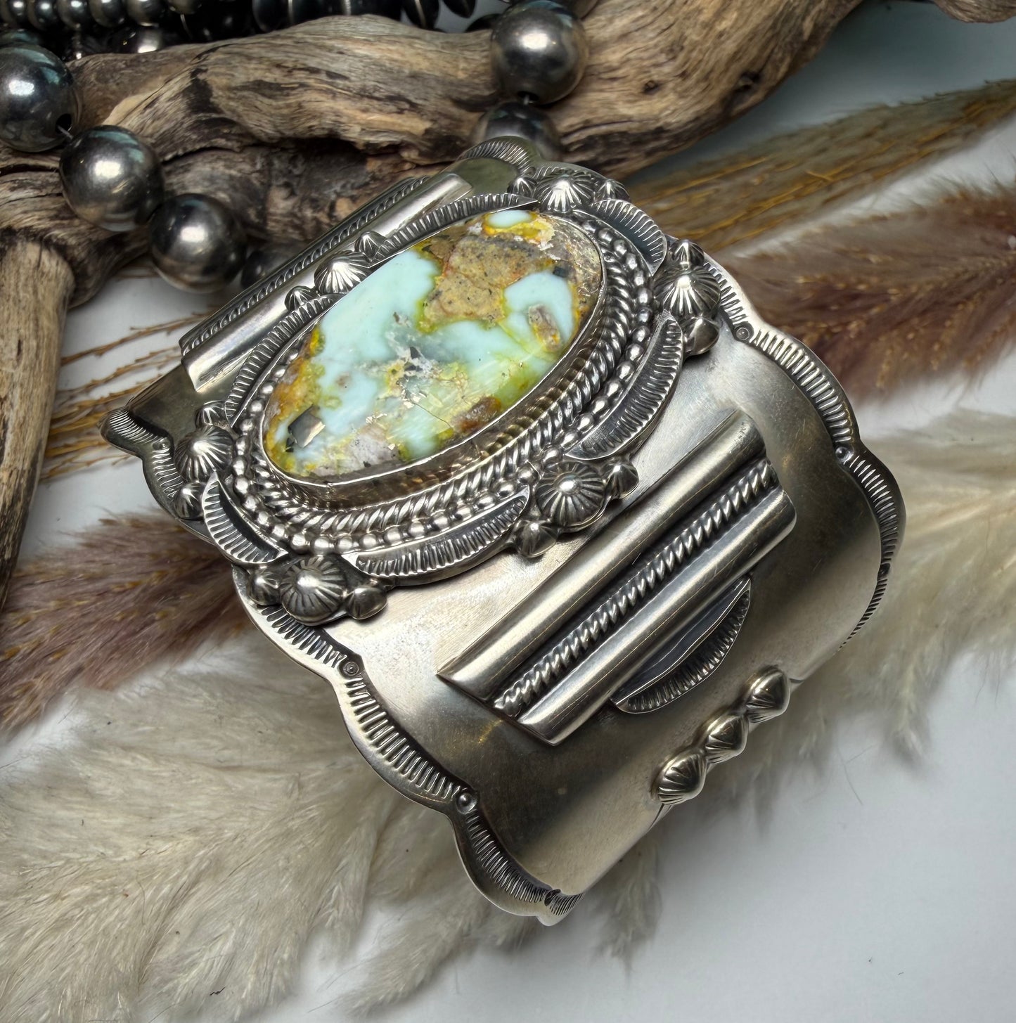 Stunning Palomino Cuff by Tom Lewis