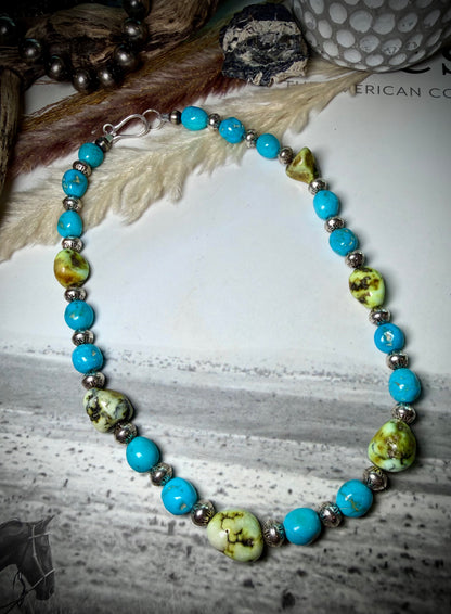 Palomino Rocks Necklace 19"