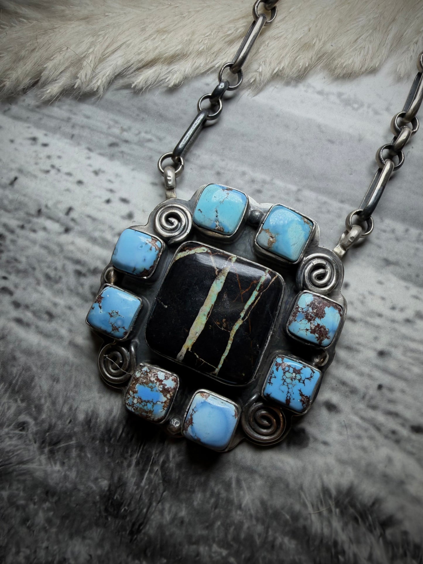 Golden Hills and Blackjack Necklace