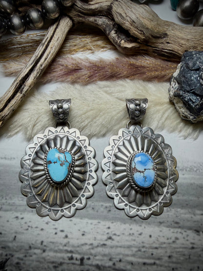 Golden Hills Concho Pendant