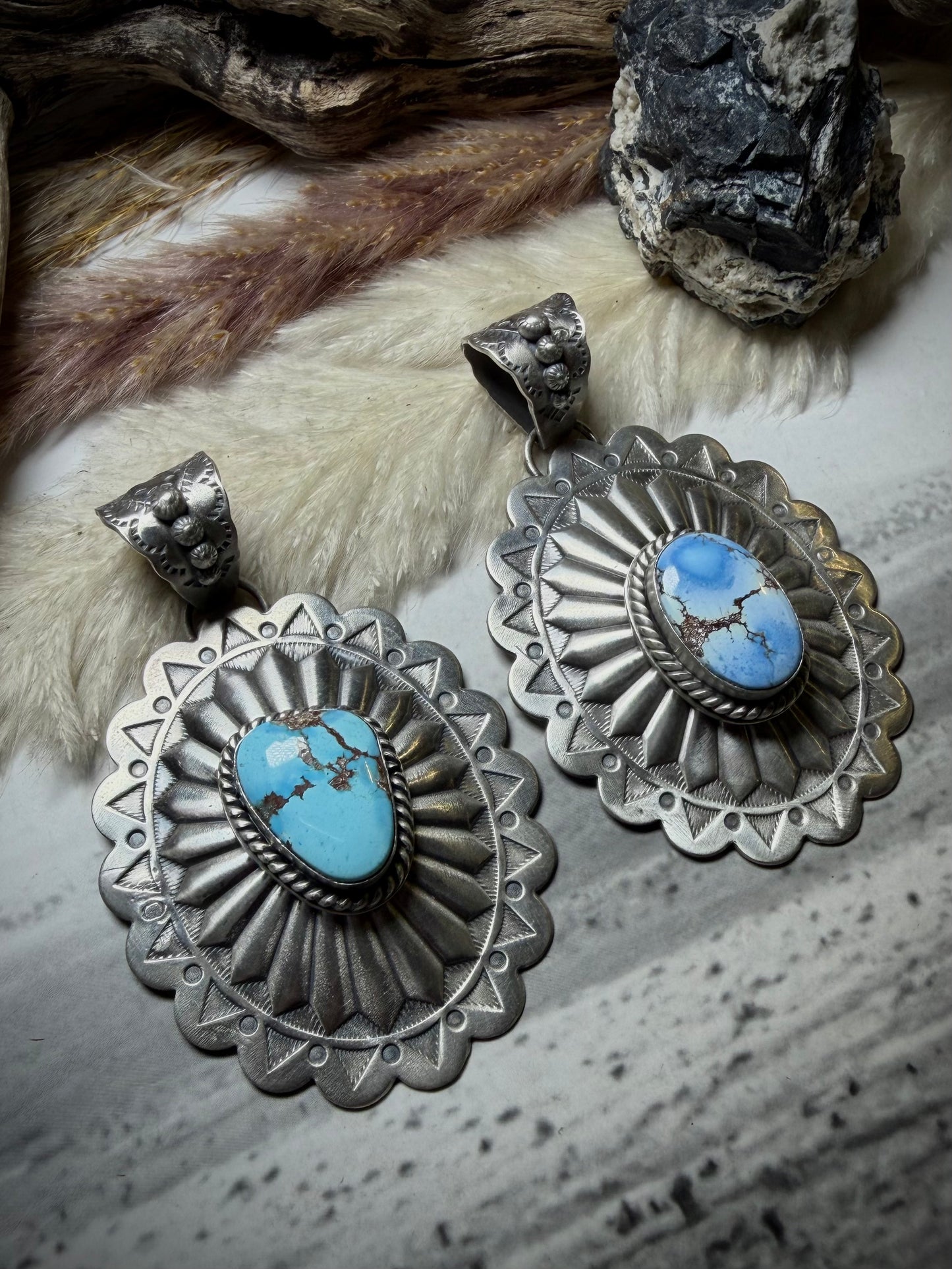 Golden Hills Concho Pendant