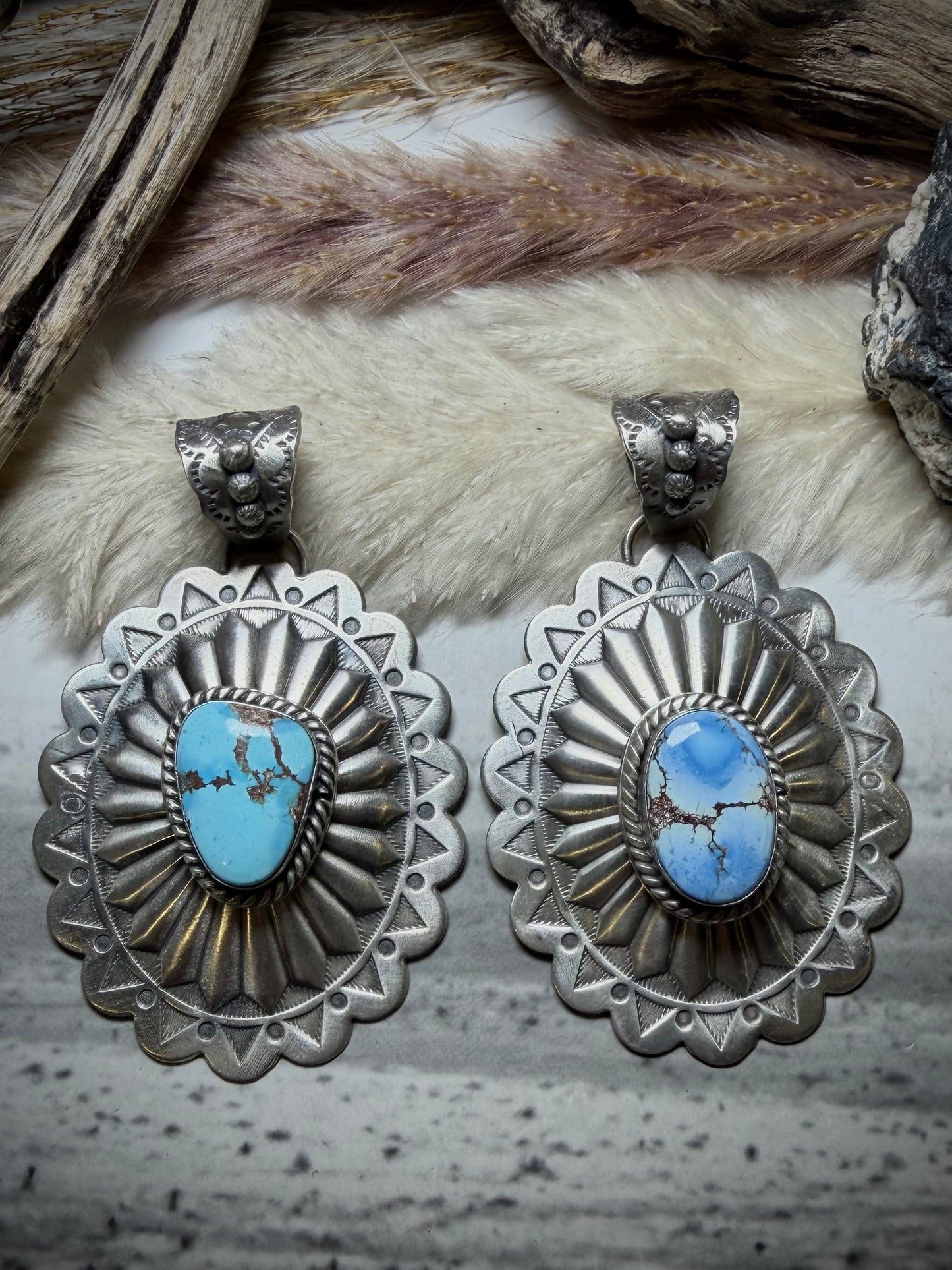 Golden Hills Concho Pendant