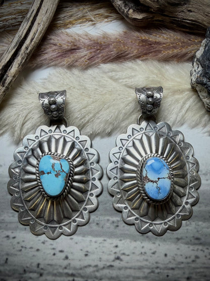 Golden Hills Concho Pendant