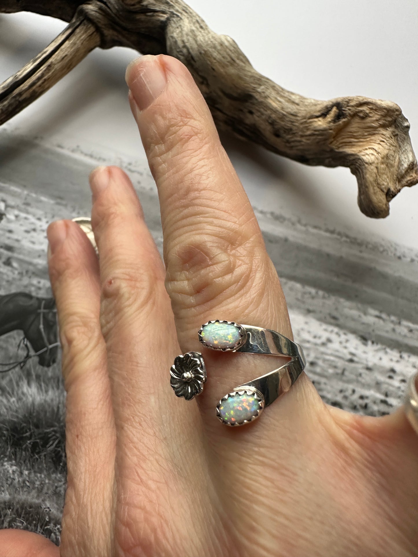 Robert Martinez Opal Adjustable Ring