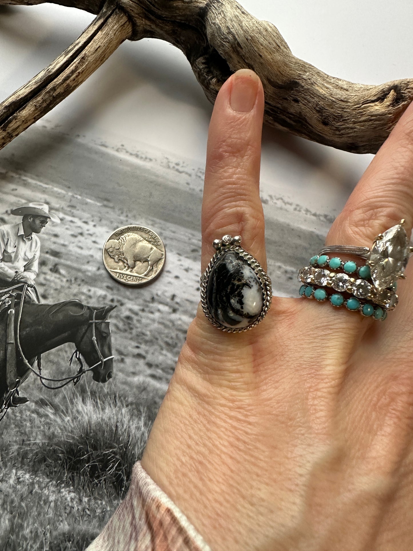 Paige Gordon White Buffalo Ring