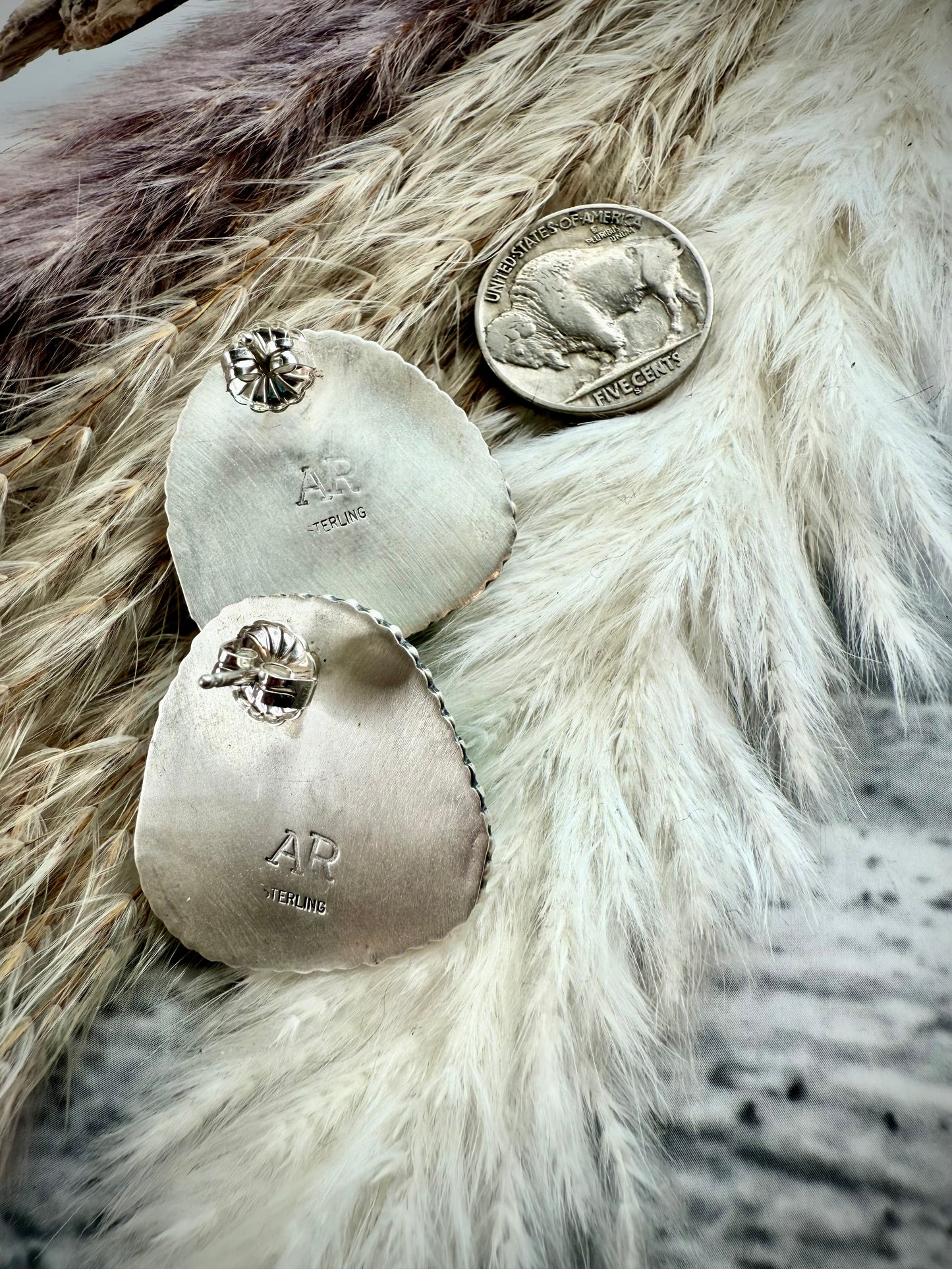 Blue Horizon Statement Studs