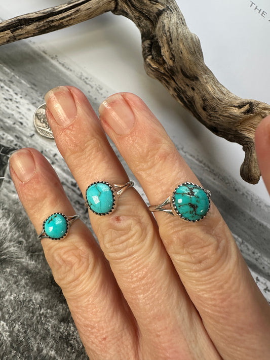 Betty Hawthorne Turquoise Ring