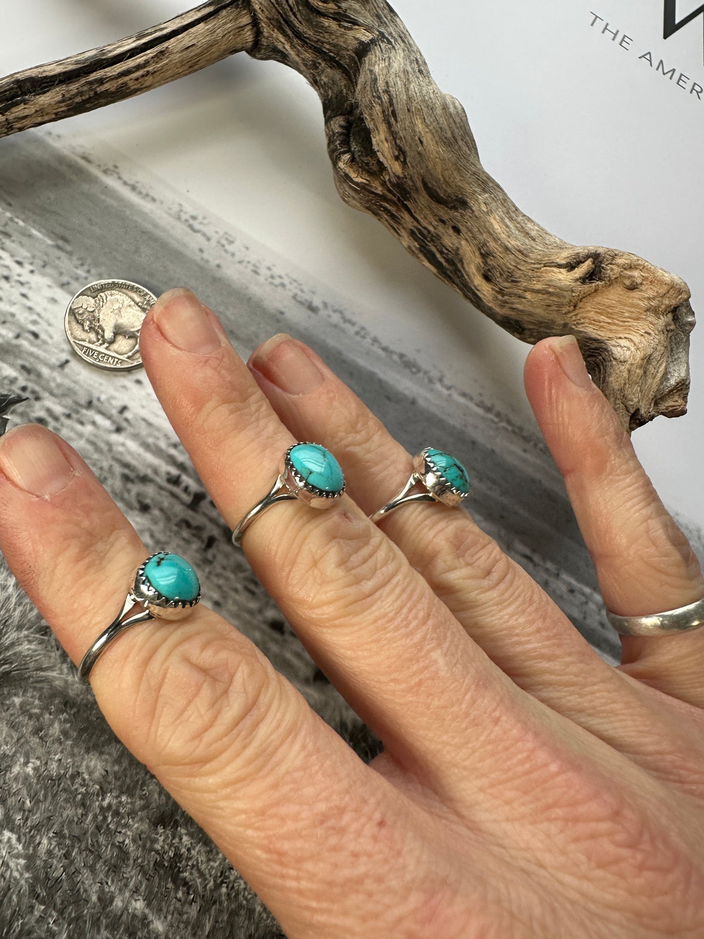 Betty Hawthorne Turquoise Ring