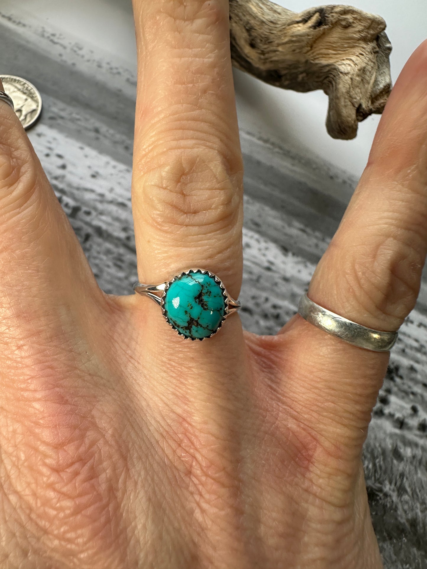 Betty Hawthorne Turquoise Ring