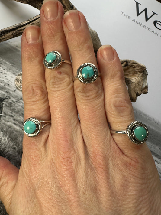 Sharon Clark Turquoise Ring