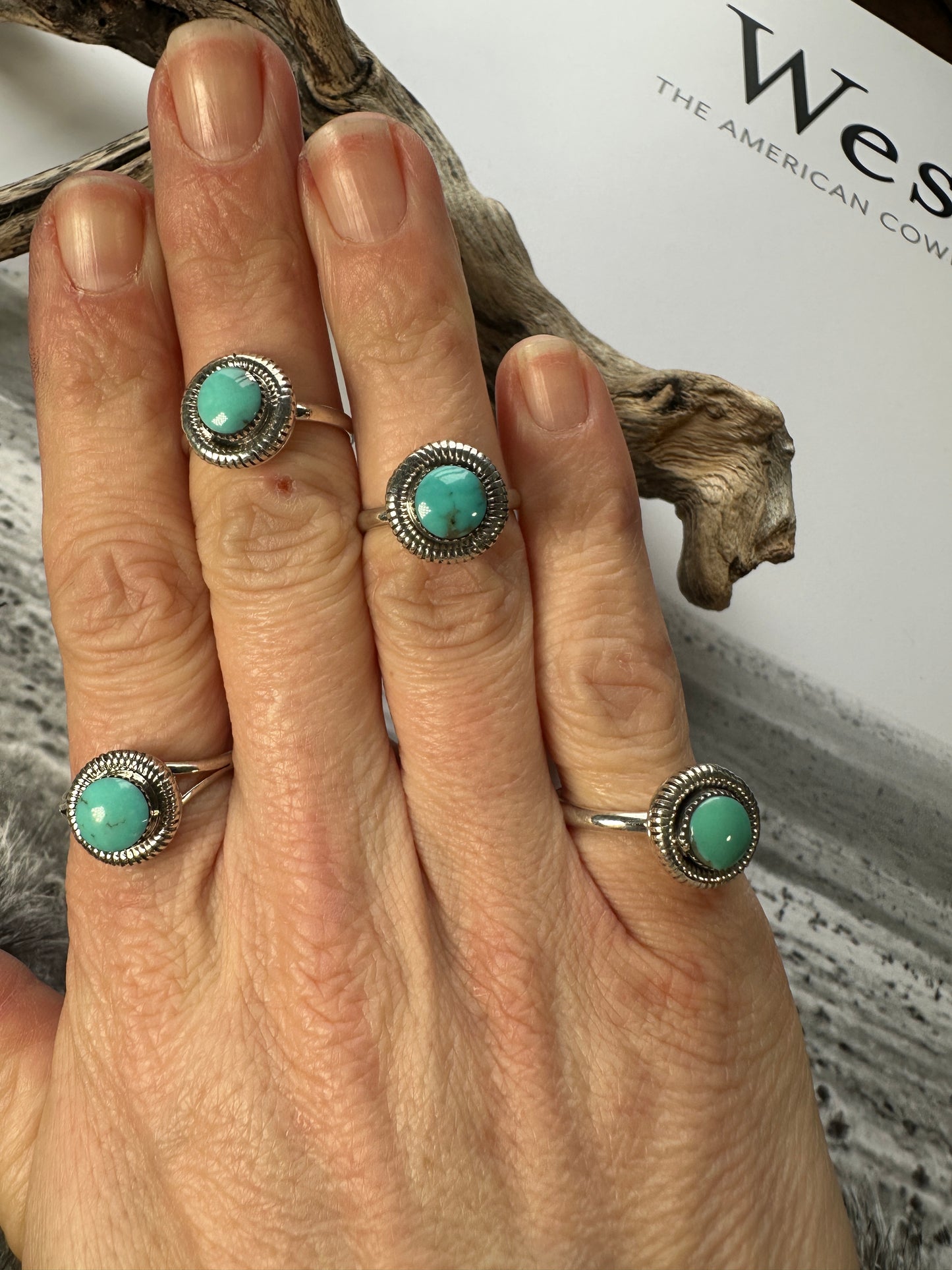 Sharon Clark Turquoise Ring