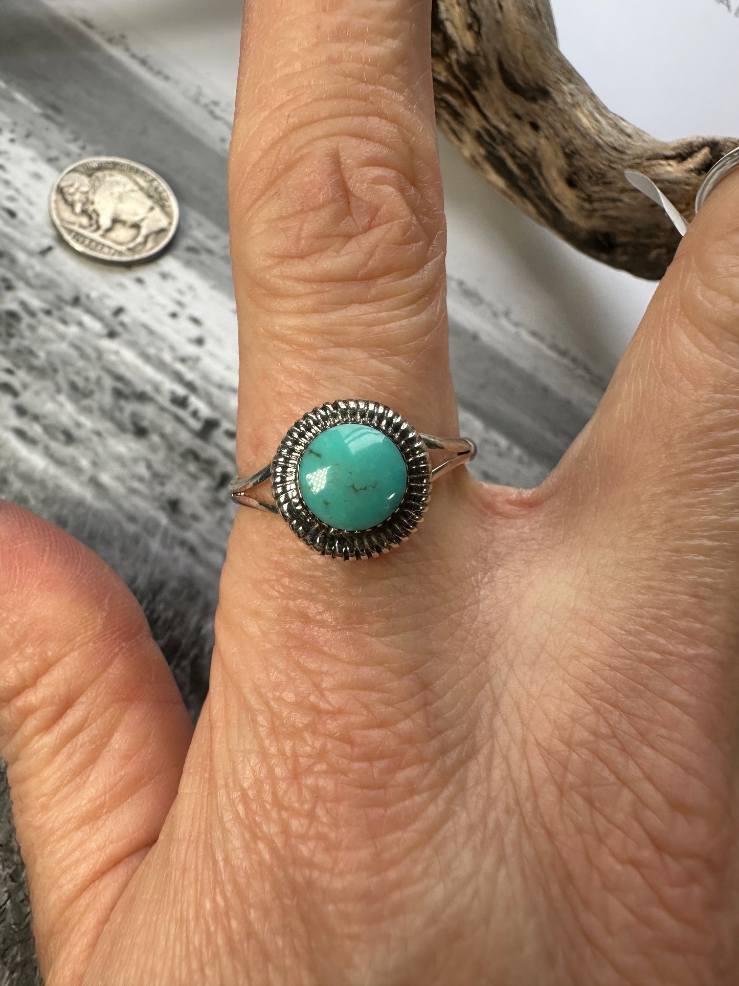 Sharon Clark Turquoise Ring