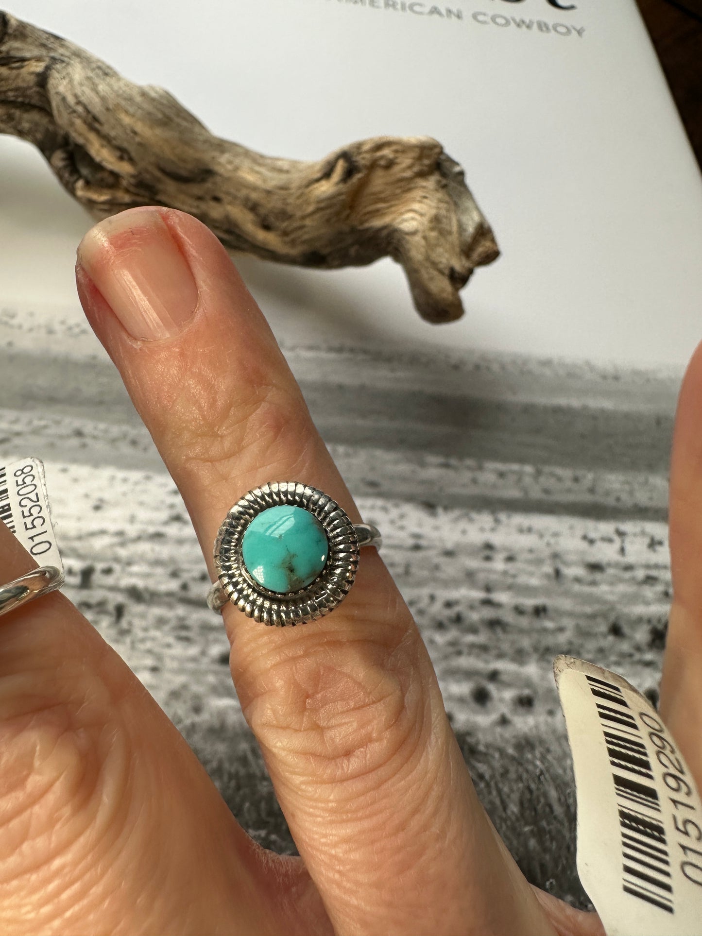 Sharon Clark Turquoise Ring