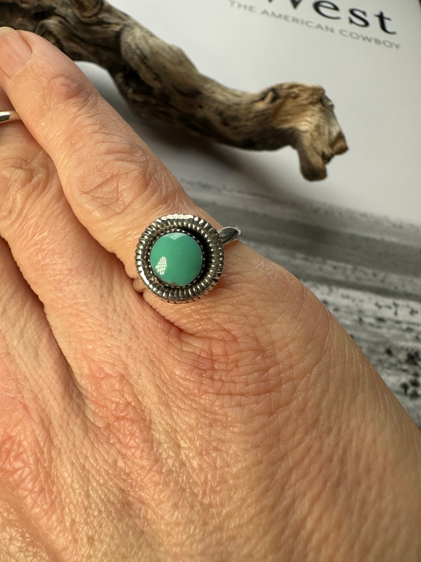 Sharon Clark Turquoise Ring