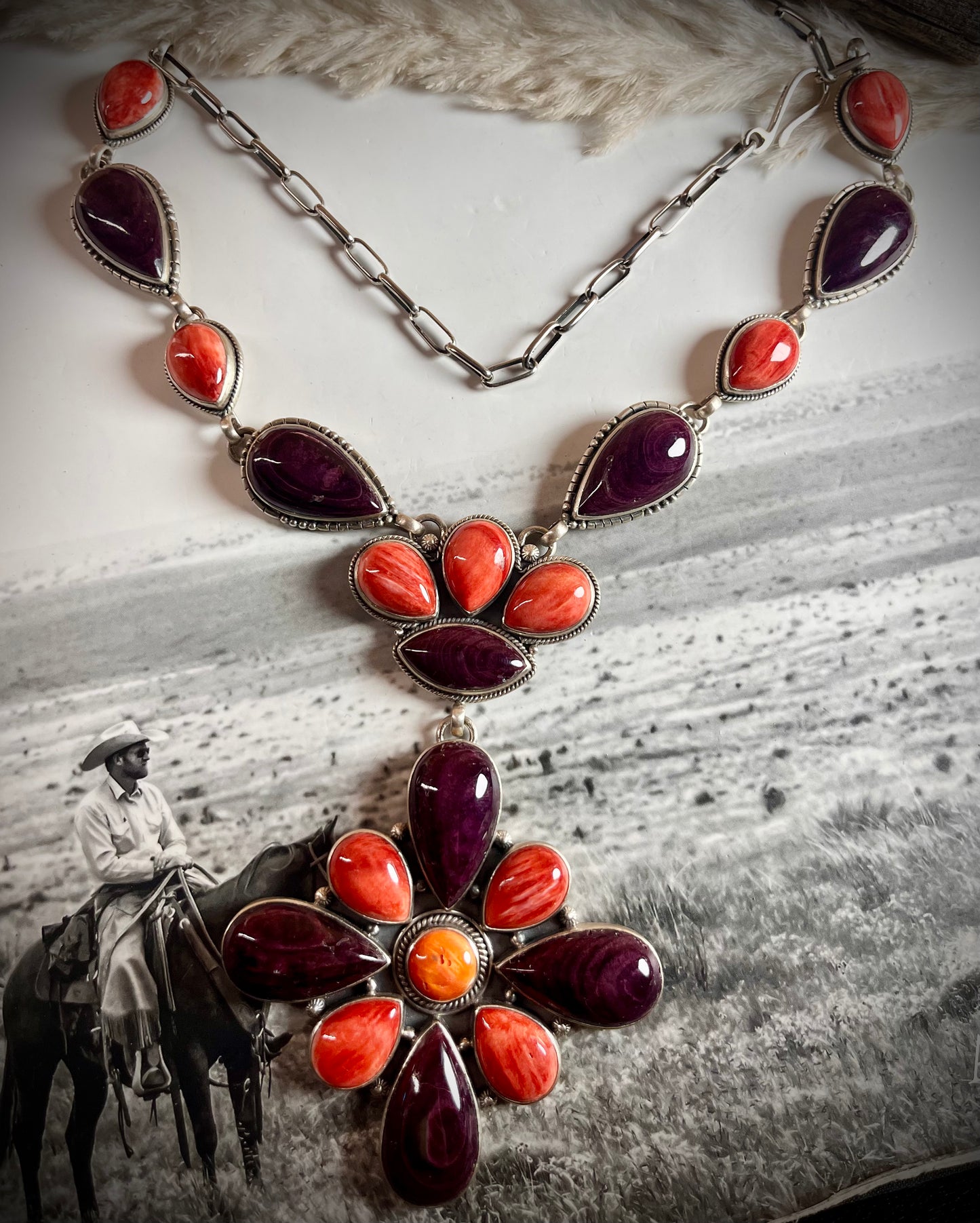 Megan's Fave Triple Spiny Necklace
