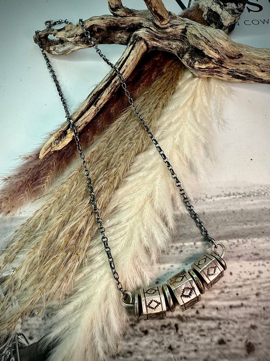 Alex's Barrel Bead Necklace 2.0