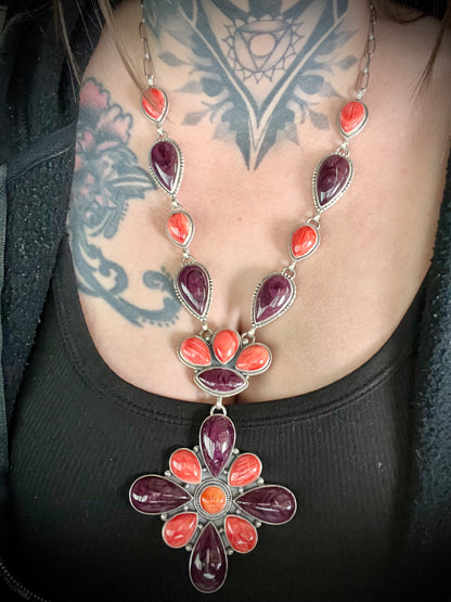 Megan's Fave Triple Spiny Necklace