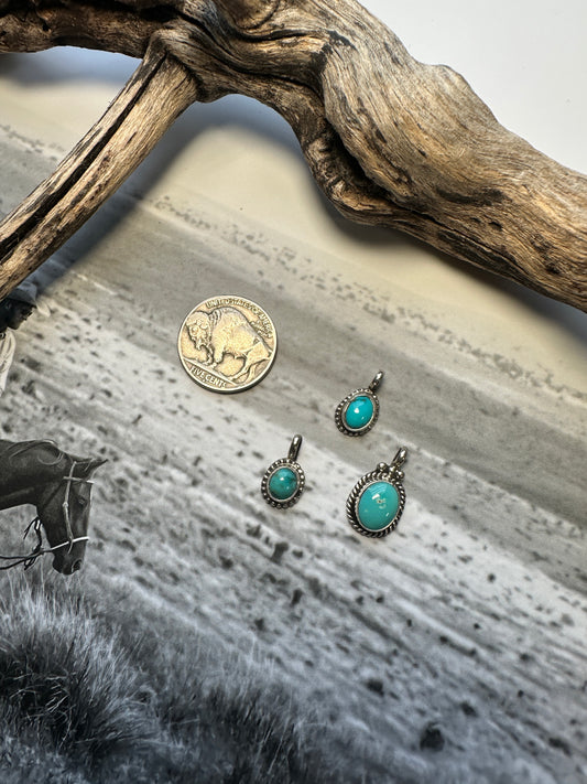 Rosemary Saunders Turquoise Pendants