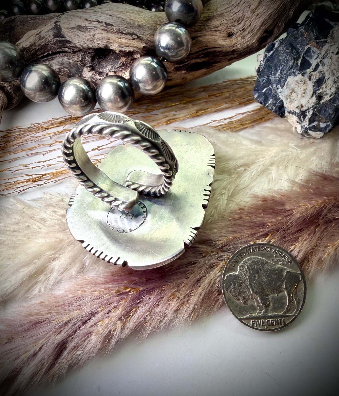 Large Royston Ring by John McCray (Adjustable)
