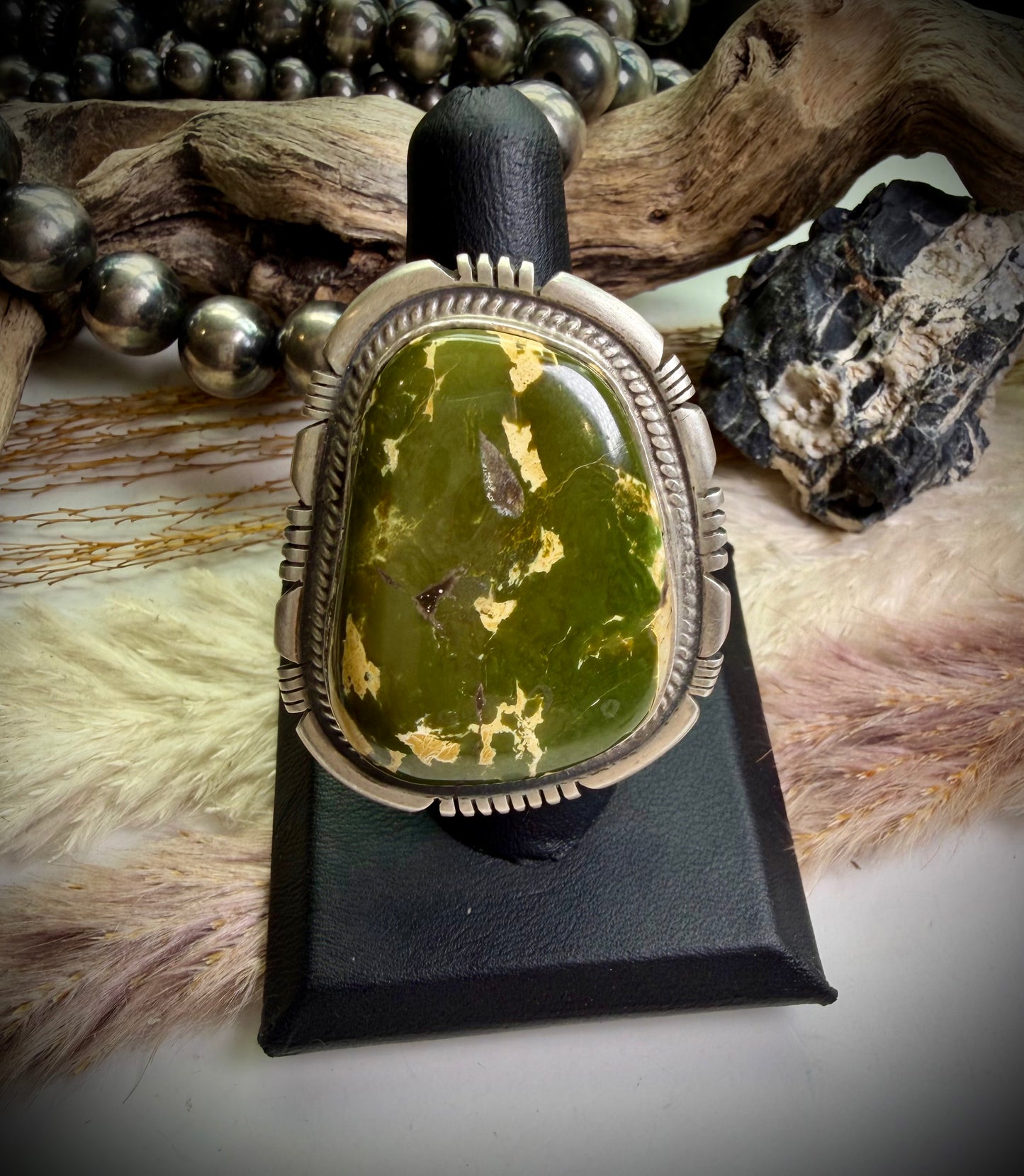 Large Royston Ring by John McCray (Adjustable)