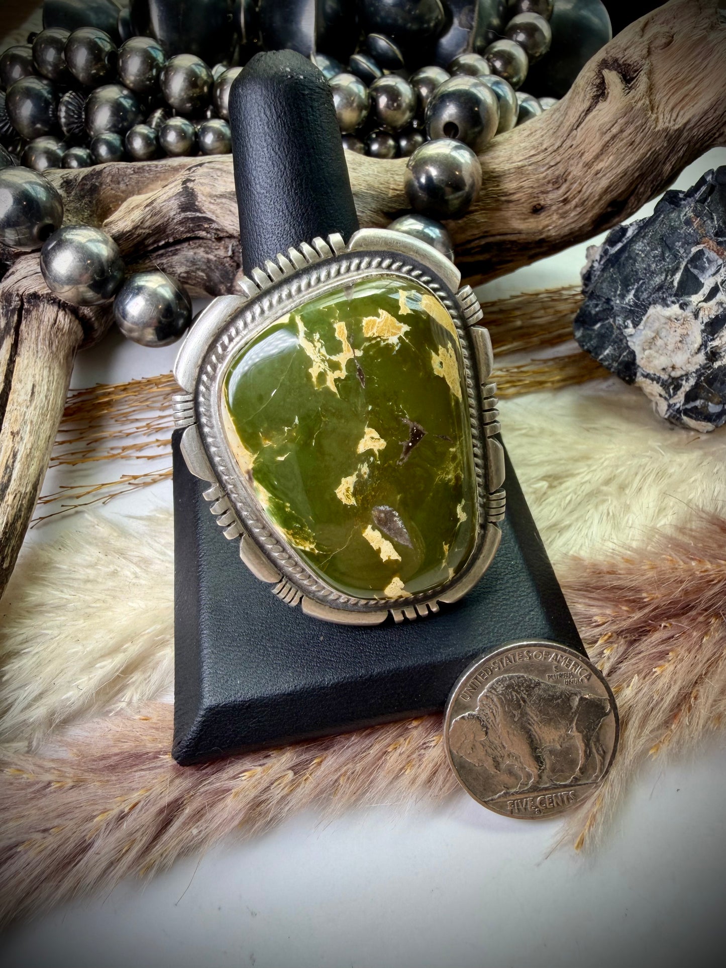 Large Royston Ring by John McCray (Adjustable)