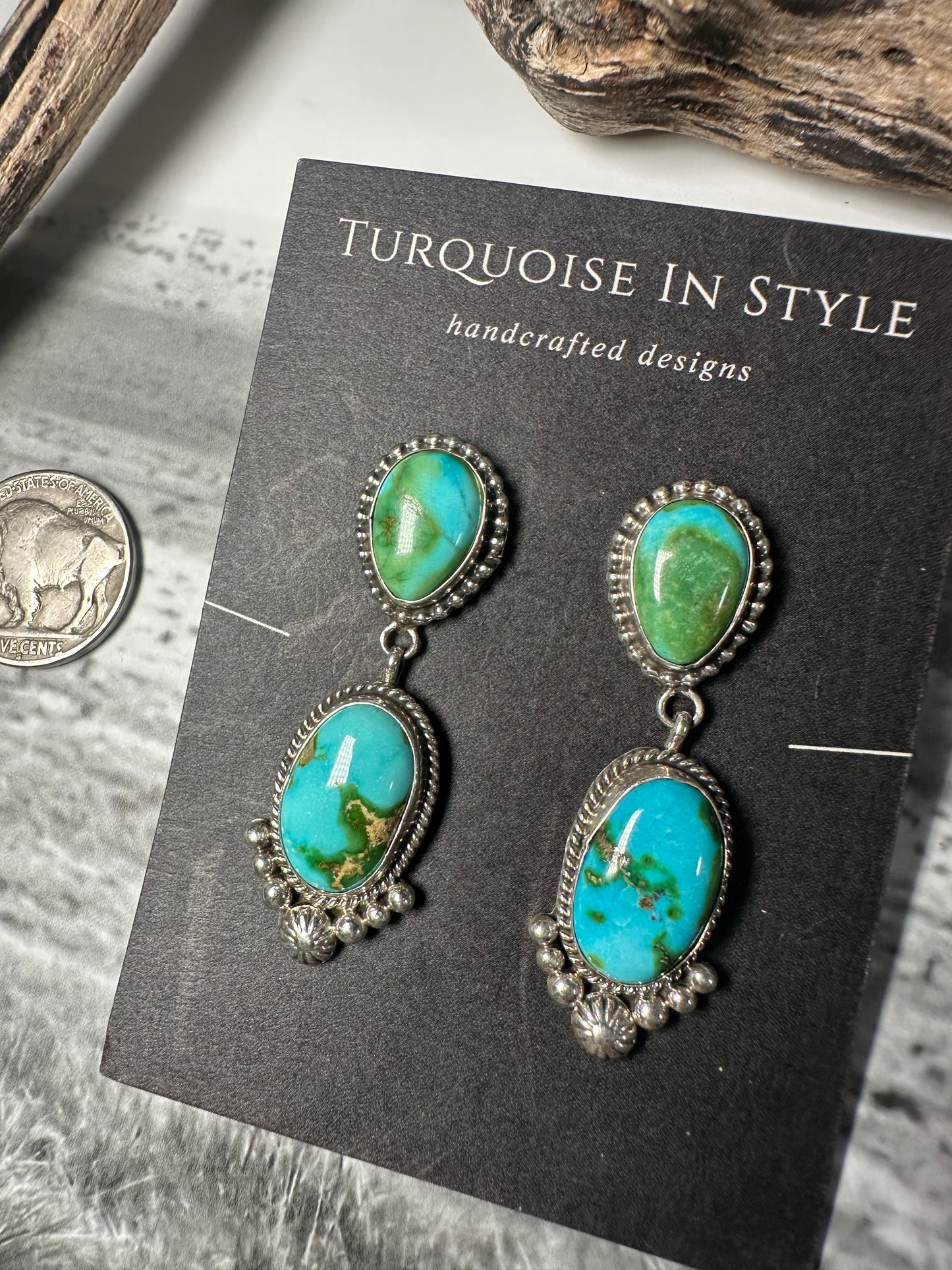 Fancy Sonoran Stud Dangles