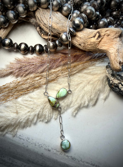 Palomino Three Stone Necklace