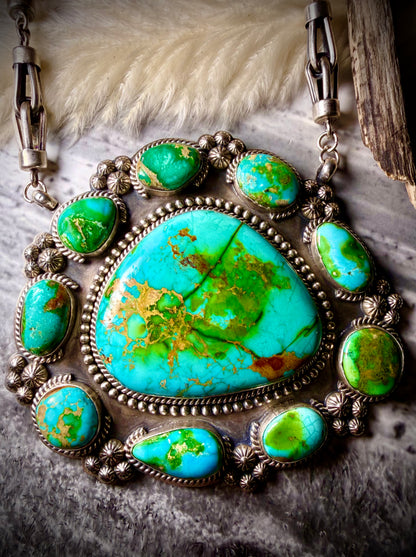 Gilbert Platero Huge Sonoran Necklace