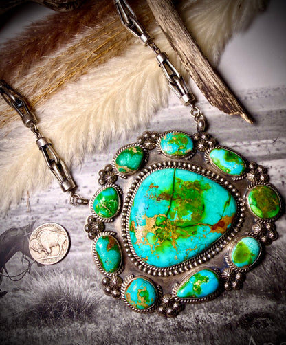Gilbert Platero Huge Sonoran Necklace