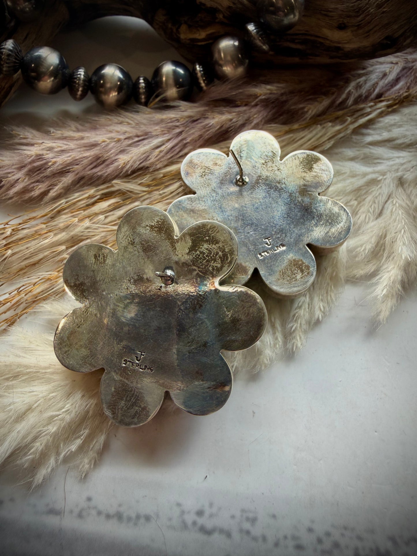 Federico Turquoise Cluster Earrings- Medium
